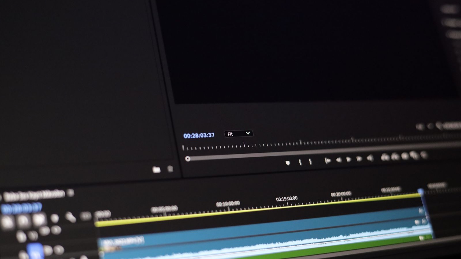A video editing timeline on screen, the frame-by-frame review PMax AI video resizing now skips by default.